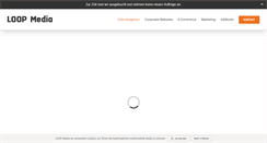 Desktop Screenshot of loop-media.de